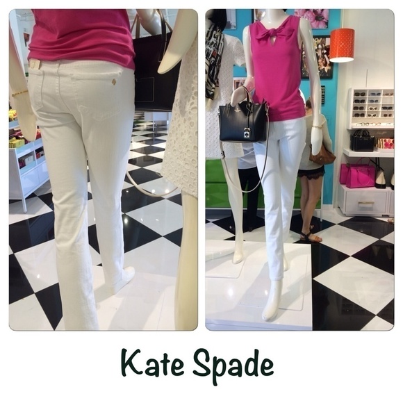 New - white street jean by Kate Spade - Picture 1 of 4